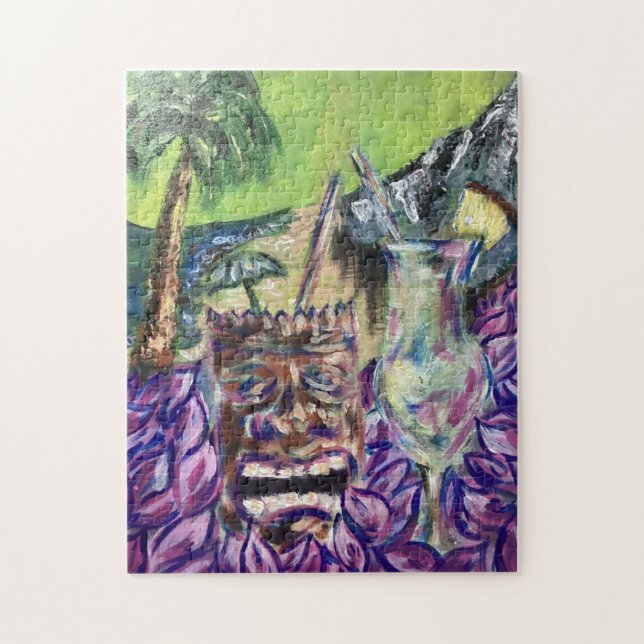 Tiki & Luau Puzzle (Vertikal)