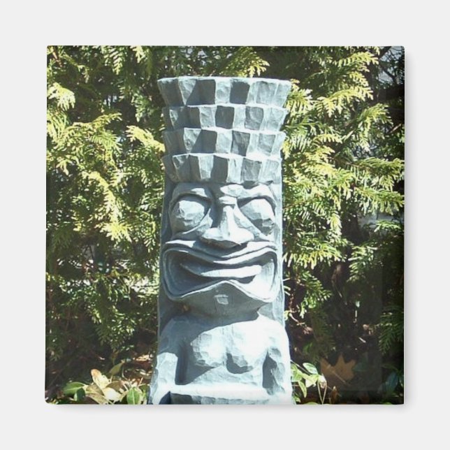 TIKI-Magnet (Quadrat) Magnet (Vorne)