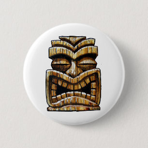 Tiki Man Button