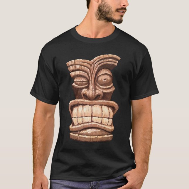 Tiki Mann III T-Shirt (Vorderseite)