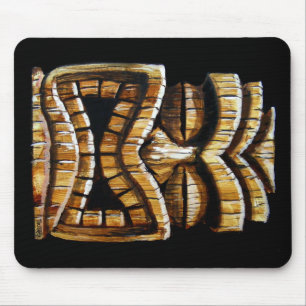 Tiki Mann-Mausunterlage Mousepad