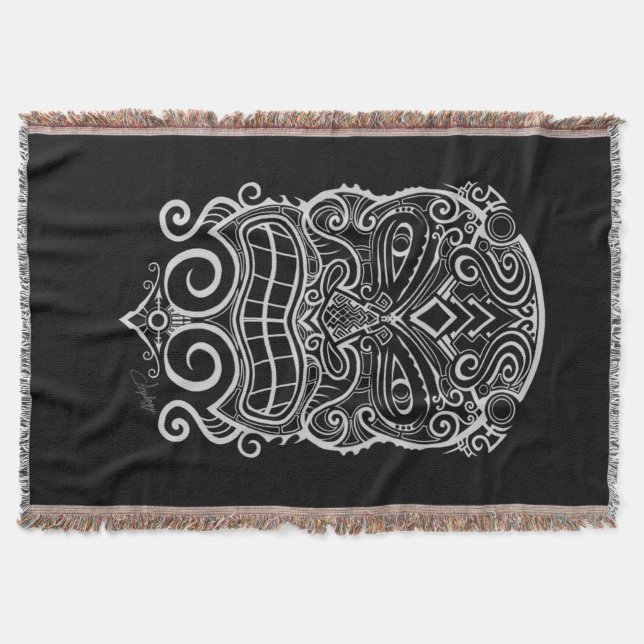Tiki-Maske Decke (Vorderseite)