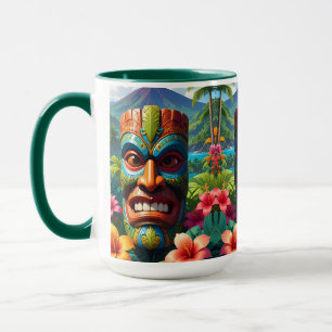 Tiki-Maske Tasse