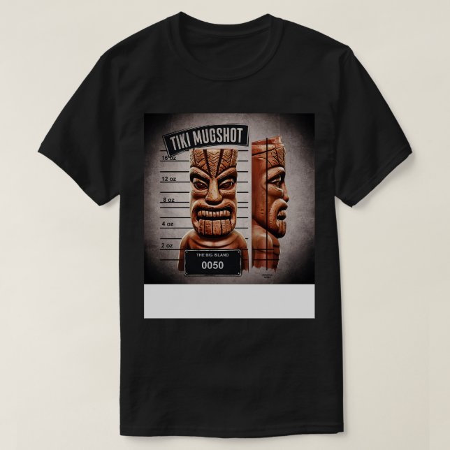 Tiki Mugshots TShirt (Design vorne)