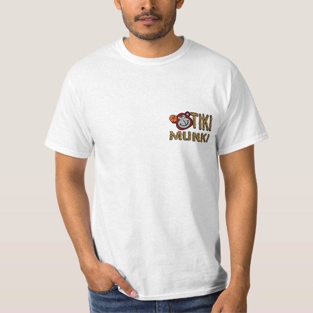 Tiki Munki altes n Gold T-Shirt (Vorderseite)