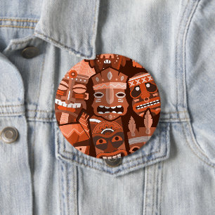 TIKI-Muster 2 Button