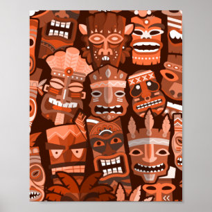 TIKI-Muster 2 Poster