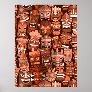 TIKI-Muster 3 Poster