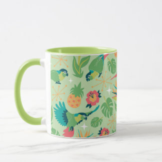 Tiki-Papageien-Tasse Tasse