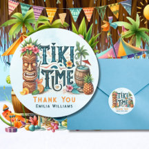 TIKI Party Personalisierte Gefälligkeitsumschlag