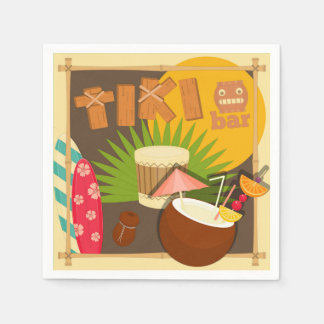Tiki Party Serviette