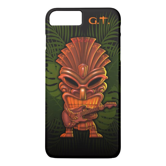 Tiki Player iPhone 7 Plus Fall Case-Mate iPhone Hülle (Rückseite)