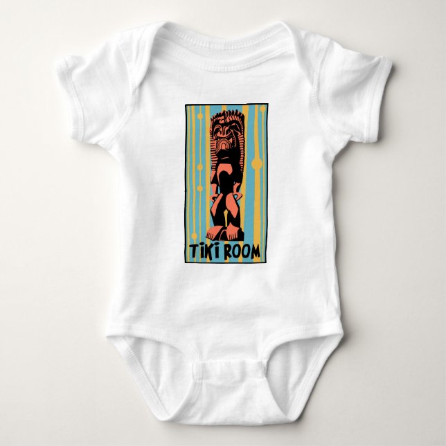 Tiki Raum Baby Strampler (Vorderseite)
