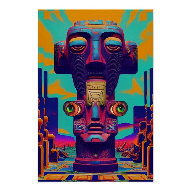 Tiki Richtig oder Tiki gar nicht Poster (Vorderseite)