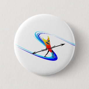 Tiki Surfer Button