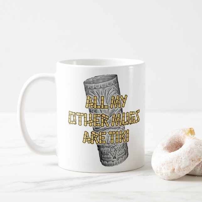 Tiki Tasse 4 (Mit Donut)