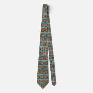 Tiki Totem thematisch tropische Neck Tie Krawatte