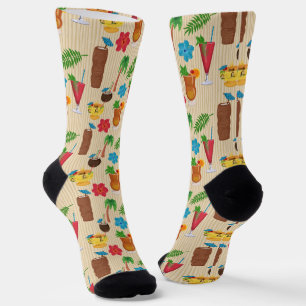 Tiki Tropische Cocktails  Socken