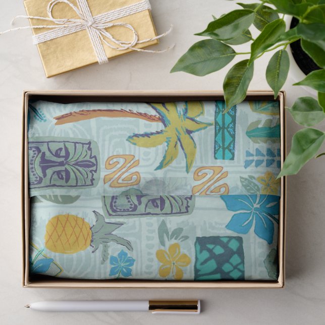 Tiki Tropix Tissue Paper Seidenpapier (Geschenk)