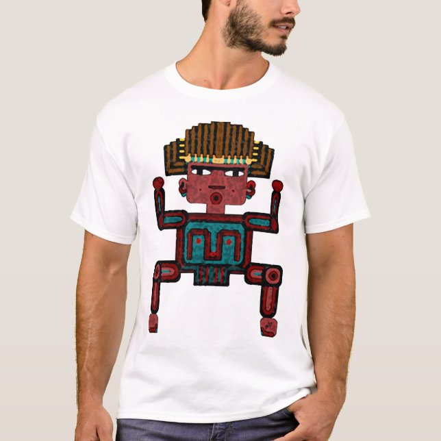 Tiki Typ T-Shirt (Vorderseite)