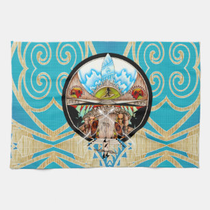 Tiki Village Handtuch