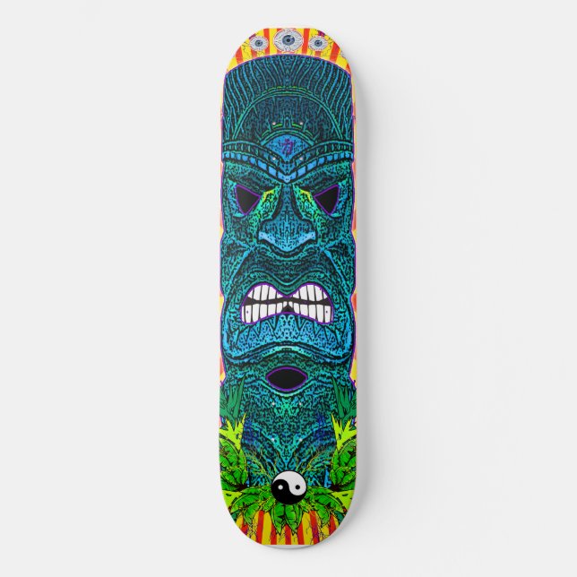 TIKI YIKI TU SKATEBOARD (Vorderseite)