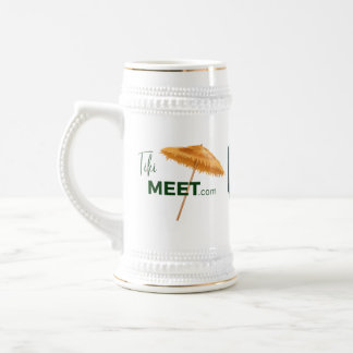 TikiMeet.com - Talk-Tiki Tasse/Stein Bierglas