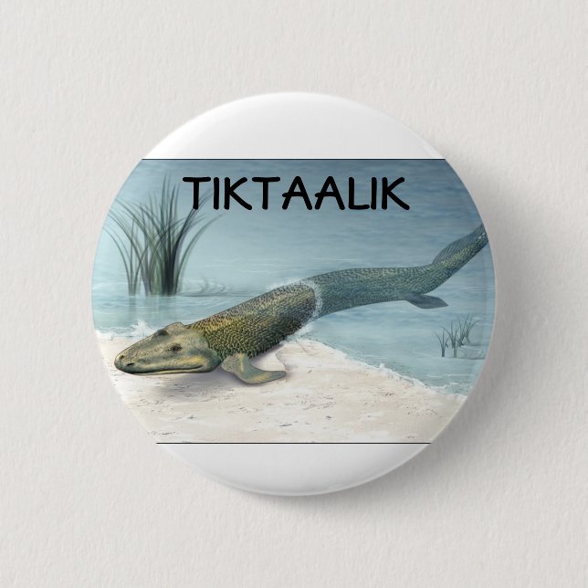 Tiktaalik Button (Vorderseite)