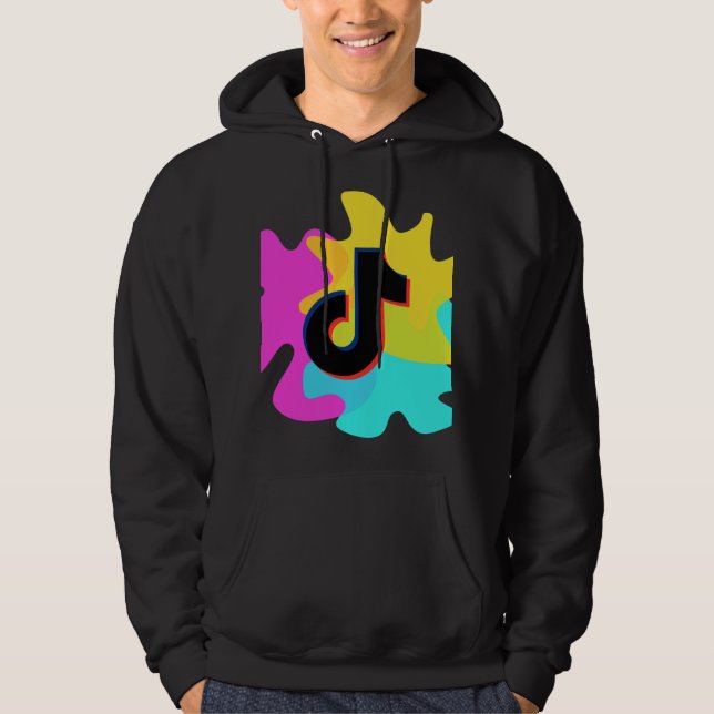 TikTok Hoodie Designs: Trendy und komfortabel (Vorderseite)