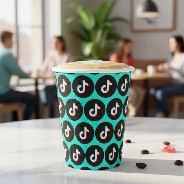 TikTok Paper Cups Pappbecher (Von Creator hochgeladen)