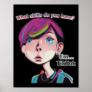 TikTok Teens Poster