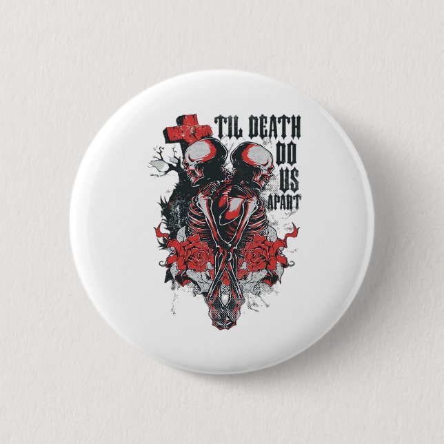 Til Death Do us Apart Button (Vorderseite)
