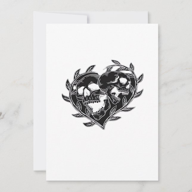 Til Death Do us Classic Feiertagskarte (Vorderseite)