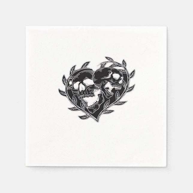 Til Death Do us Classic Serviette (Vorderseite)