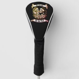 Til Death Do us Part: Bride & Groom Skelett Golf Headcover