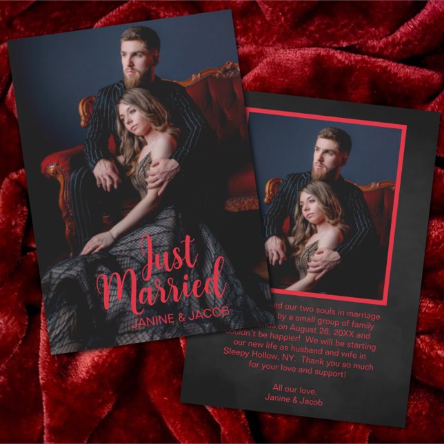 Til Death Do us Part Dark Goth Wedding Ankündigung (Von Creator hochgeladen)