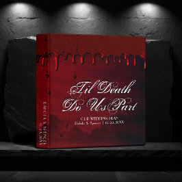 Til Death Do us Part | Gothic Foto Scrapbook 2,5 Cm Ordner