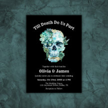 Til Death Do us Part Gothic Halloween Hochzeit