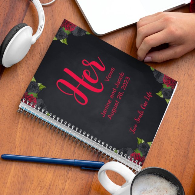 Til Death Do us Part Gothic Notizblock (Von Creator hochgeladen)