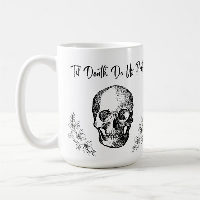 Til Death Do us Part Wedding Tasse  (Links)