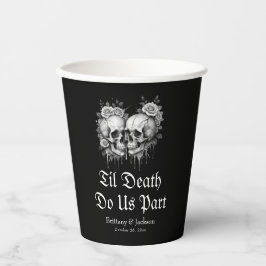 Til Death Do us Party Halloween-Kaffee Pappbecher