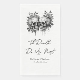 Til Death Halloween Wedkin Serviette