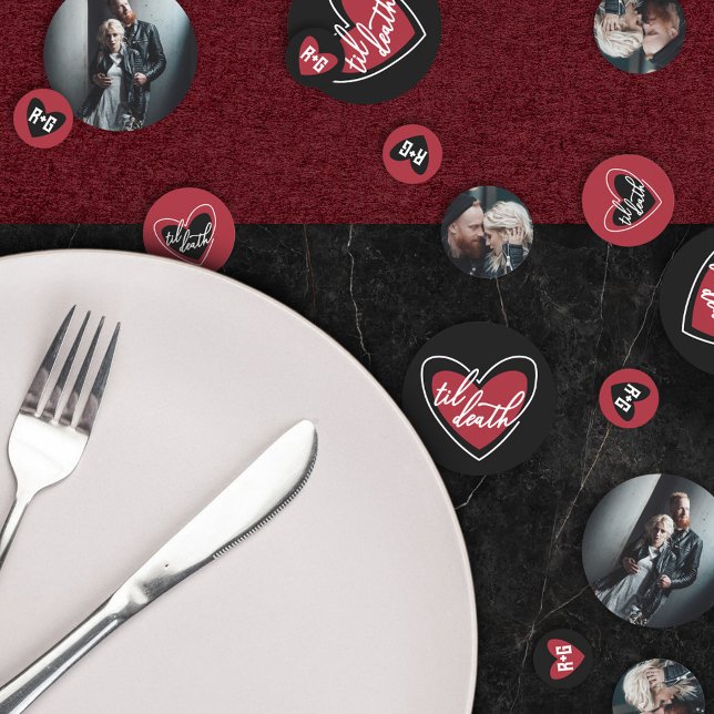 Til Death Heart Metal Schriftart Initials Fotos Ho Konfetti (Von Creator hochgeladen)