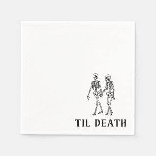 Til Death Napkins Serviette