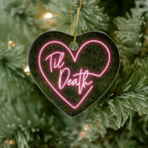 Til Death Neon Erstes Weihnachten Verheiratet Verl