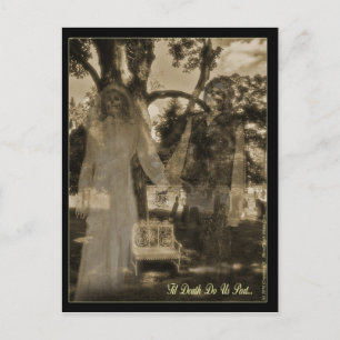 Til Death Postcard Postkarte