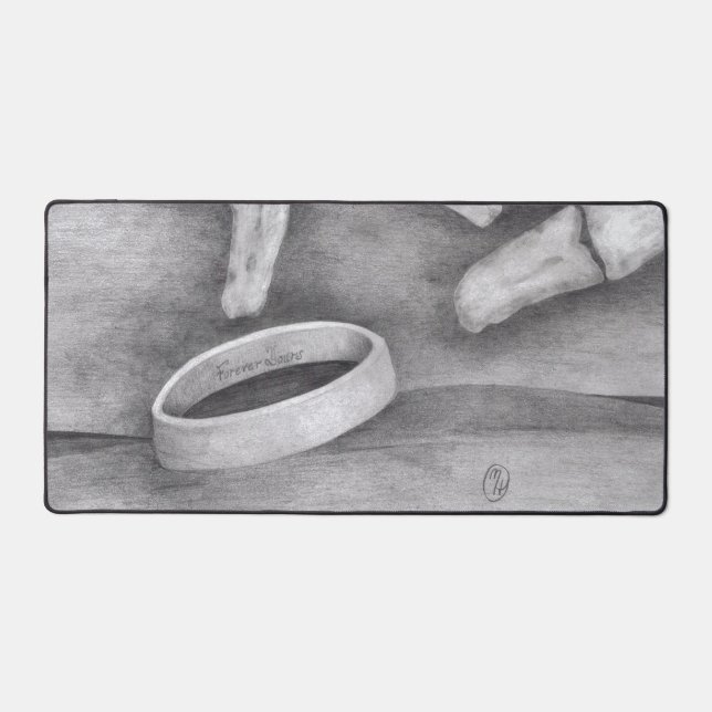 "Til Death" Schreibtischunterlage (Vorderseite)