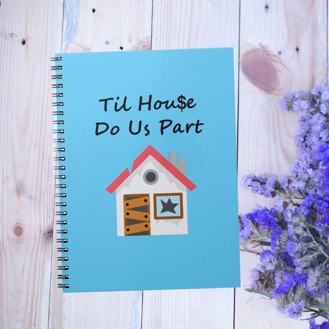 Til House Do us Part Light Color Notizblock (Von Creator hochgeladen)