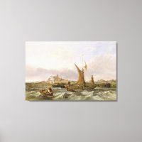 Tilbury Fort - Wind Against the Tide, 1853 (Öl