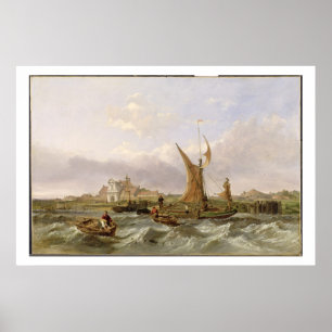 Tilbury Fort - Wind Against the Tide, 1853 (Öl Poster